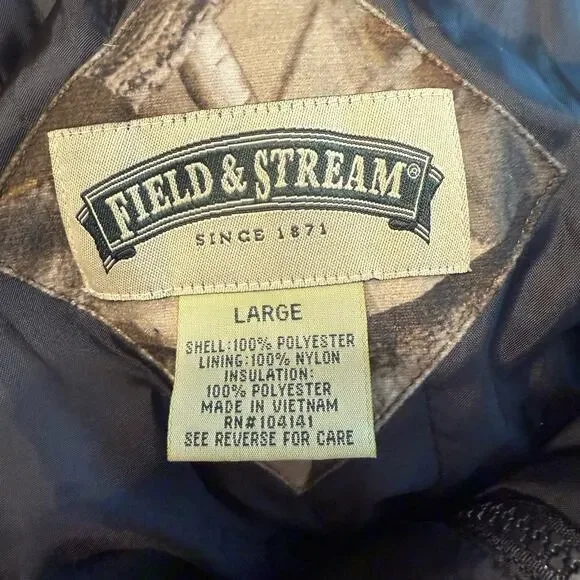 Field & Stream Men's Camouflage Cargo Overalls - Picture 9 of 15